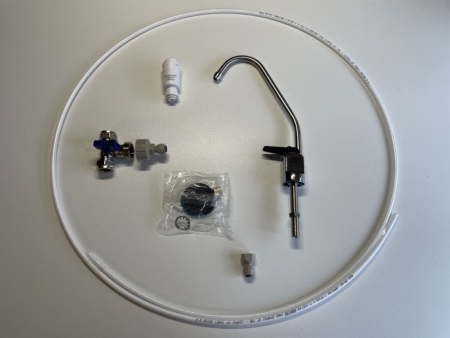 Image showing contents of basic home filtration kit