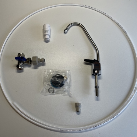 Image showing contents of basic home filtration kit